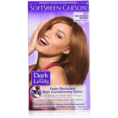 Afbeelding van Dark &amp; Lovely Permanent Hair Color 377 Sun Kissed Brown