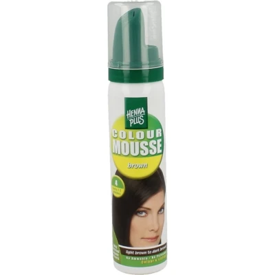 Afbeelding van Hennaplus Colour Mousse Brown 4 75 Ml