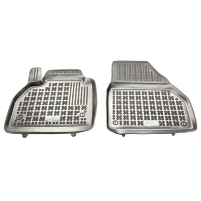 Afbeelding van REZAW PLAST 201717P Vloermatset Rubber Voor Zwart MERCEDES BENZ: Citan Panel Van, RENAULT: Kangoo II Express, Be Bop