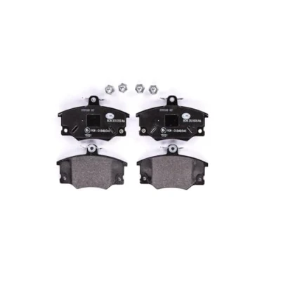 Afbeelding van HELLA 8DB 355 005 961 Remblokkenset Met akoestische slijtagewaarschuwing remzadelschroef ALFA ROMEO: Spider, 155, 145, FIAT: Punto I Hatchback