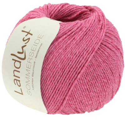Afbeelding van LANA GROSSA Landlust soie d&#039;été Fil de en coton fin et léger à tricoter la main 50 % g laine pour tricot crochet 170 m