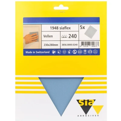 Afbeelding van Siaflex 23X28CM DRY NAT 5 stuks P240 5st fijn Schildersbenodigdheden