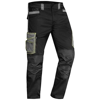 Afbeelding van Ace Genesis Werkbroek voor heren, zwart.