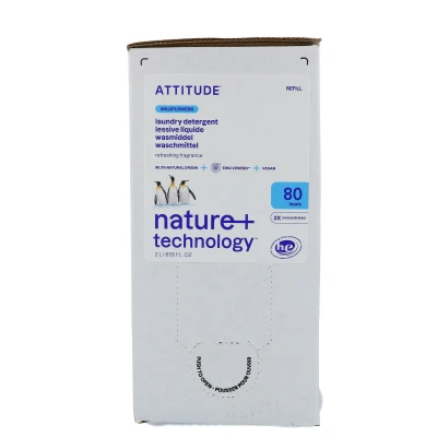 Afbeelding van Attitude Laundry Detergent Wildflowers Navulverpakking 2LT