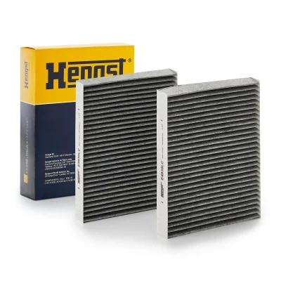 Afbeelding van HENGST filter E4938LC 2 Interieurfilter Carbon 232 166 30 BMW: 5 Touring, Saloon, X5