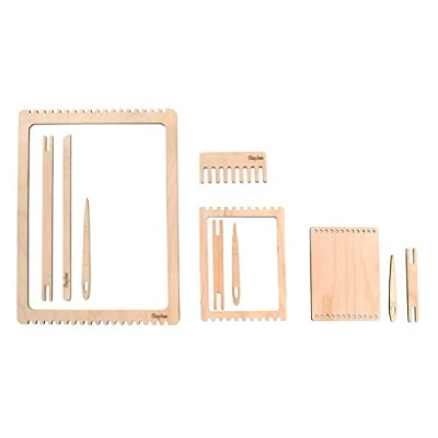 Image de Kit de 3 cadres à tisser en bois Rayher