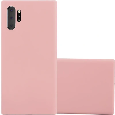 Afbeelding van Cadorabo Hoesje geschikt voor Samsung Galaxy NOTE 10 PLUS in CANDY ROZE Beschermhoes gemaakt van flexibel TPU silicone Case Cover