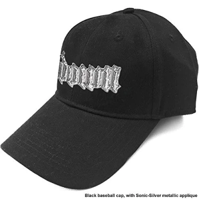 Afbeelding van Down Sonic Silver Logo Baseball pet Zwart