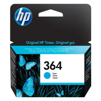 Image de HP 364 cartouche d&#039;encre cyan authentique