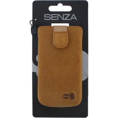 Afbeelding van Senza Suede Slide Case Sunny Camel Size XL