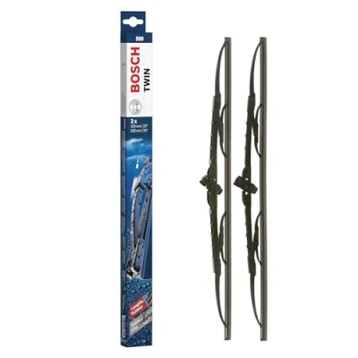 Image de Bosch Balais d&#039;EssuieGlace Plats Conventionnel Twin 500, Longueur: 500mm/500mm 1 Paire de avant
