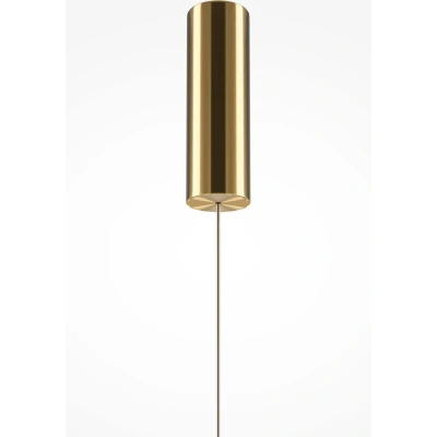 Afbeelding van Maytoni LED hanglamp Golden Cage, verticaal, Ø 13,9 cm