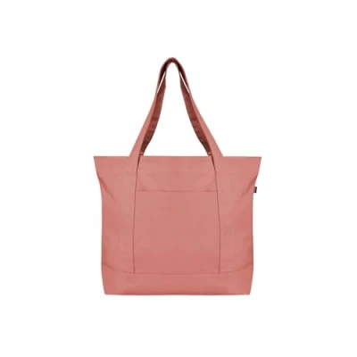 Afbeelding van Ecoright Canvas Tote Bag voor Vrouwen met Ritssluiting &amp; Binnenzak, 100% Organic Cotton Bags Men, Winkelen, Beach, Peach Pack Of 2, Pak van Utility, Utility