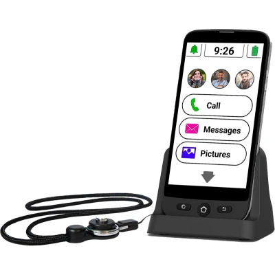 Afbeelding van Swissvoice S510 C Senioren Smartphone Zwart