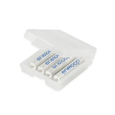 Afbeelding van Sanyo Eneloop Micro AAA 800mAh NiMH oplaadbare batterijen, 4 stuks