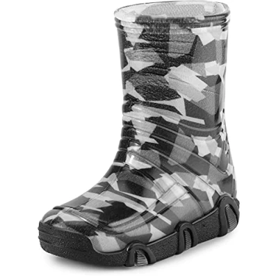 Afbeelding van Ladeheid Kinder Regenlaarzen Jongens Meisjes Antislip Zool PVC LA ZT Szuwarek2021BW Monster 45 23/24