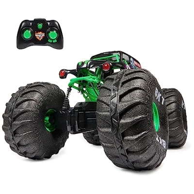 Afbeelding van Monster Jam RC Mega Grave Digger All Terrain Afstandsbestuurbare truck 60 cm hoog Schaal 1:6