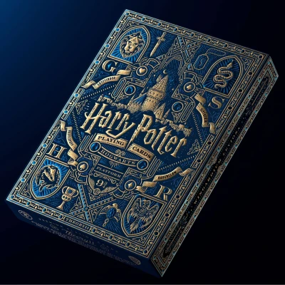 Afbeelding van Harry Potter Ravenclaw Speelkaarten Kaartspel Blauw
