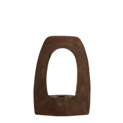 Afbeelding van Light &amp; Living Tafellamp CARINI 27x10x35cm Bruin