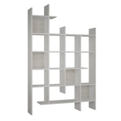 Afbeelding van Emob Boekenkast/ Rek Wit 122cm Breed