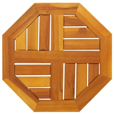 Afbeelding van vidaXL Tafelblad achthoekig 40x40x2 cm massief acaciahout