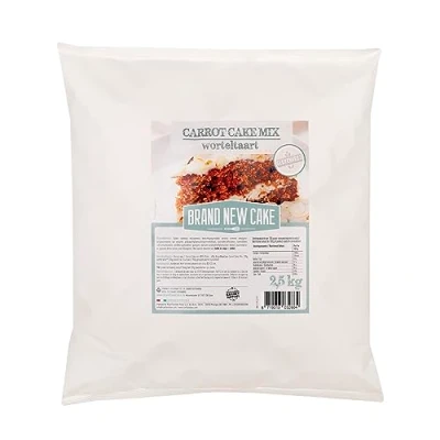 Afbeelding van BrandNewCake Worteltaart/Carrot Cake mix 2,5kg. Glutenvrij