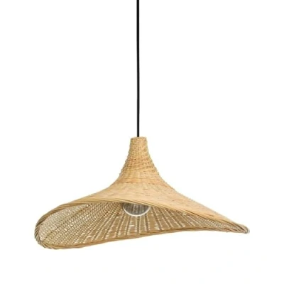 Afbeelding van EGLO Haxey Hanglamp E27 Ø 50 cm Zwart/Hout