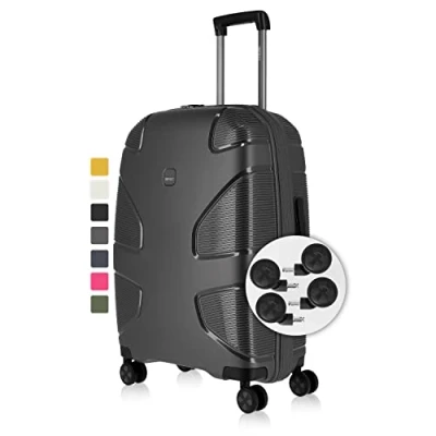 Afbeelding van Impackt Spinner koffer 65 cm iron grey