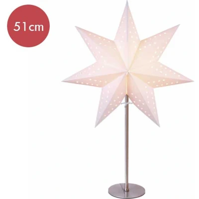 Afbeelding van Staande kerstster Bobo 51cm