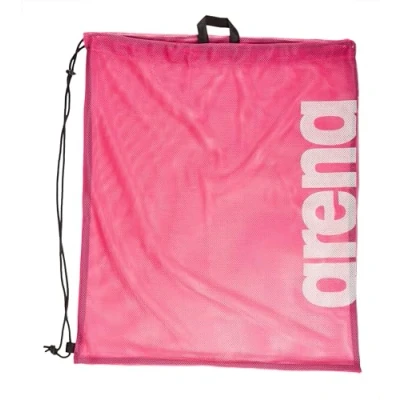 Afbeelding van Arena Unisex volwassenen mesh zwemtas gymtas team, roze, één maat