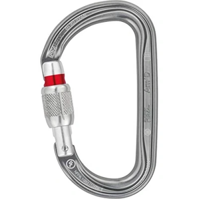 Image de Mousqueton escalade Amd Screw Lock Gris