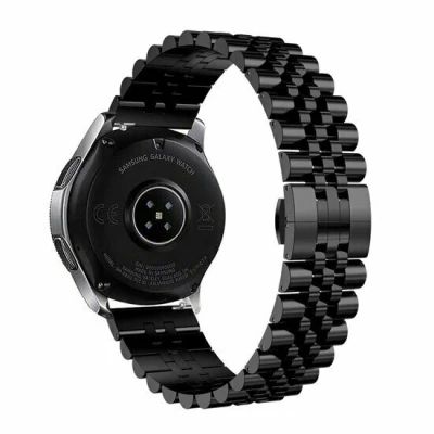 Afbeelding van Garmin Venu 2 &amp; 3 Stalen band Zwart RVS horlogeband