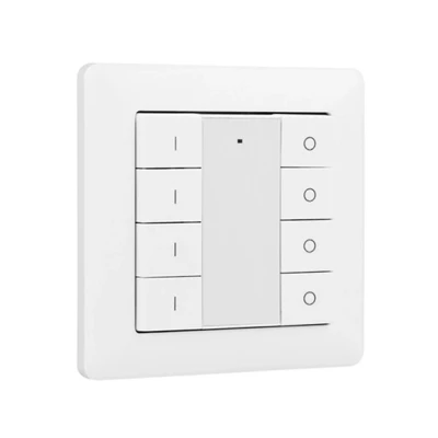 Afbeelding van Yphix Draadloze Wandbediening Zigbee 4 Zones LEDdirect.nl