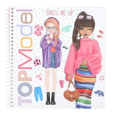 Afbeelding van Depesche TOPModel Dress Me Up stickerboek
