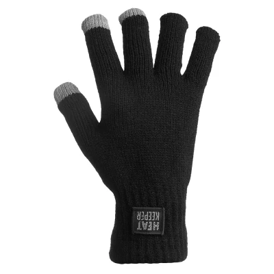 Afbeelding van Heat Keeper Thermo Handschoenen Heren met I Touch Zwart L/XL