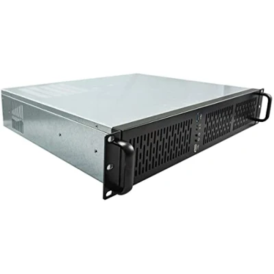 Afbeelding van Rack behuizing 2129 19 inch 2U zilver/zwart 1 x USB 3.0 + 2.0