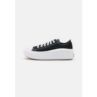 Afbeelding van Converse Chuck Taylor MOVE Platform Sneakers laag, Dames, Maat: 38, Black/white Textiel