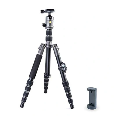 Afbeelding van Vanguard VEO 3GO 235AB Aluminium Statief 3in1 Eénbeen Vlog Selfiestick Macro Bluetooth AB Balkop T 50 Arca Swiss
