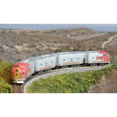 Afbeelding van Rokuhan 7297642 Z Shorty EMD F7 ATSF 2 Car set