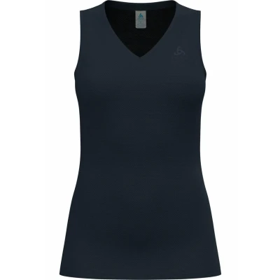 Afbeelding van ODLO Vneck Singlet Active Hemd, Dames, Maat: 42/44, Dark sapphire