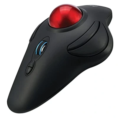 Afbeelding van Draadloos Programmeerbare Ergonomische Trackballmuis