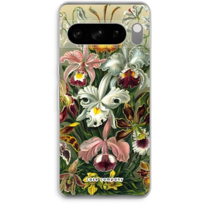 Afbeelding van Case Company® hoesje geschikt voor Google Pixel 8 Pro Haeckel Orchidae Soft Cover Telefoonhoesje Bescherming aan alle Kanten en Schermrand