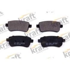 Afbeelding van KRAFT 6015112 Remblokkenset Achteras RENAULT: MEGANE 3 Grandtour, SCENIC 3, Coupe