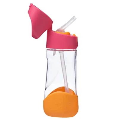 Afbeelding van b.box Tritan Drinkfles en Waterfles Eenvoudig vast te Houden Fles met Lekvrij Deksel Cool Modern Kindvriendelijk Ontwerp, Volgt de Drinkbeker op 450 ml