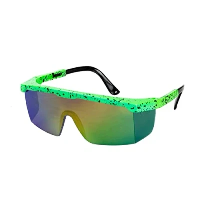 Afbeelding van Bril 80&#039;s groen hologram