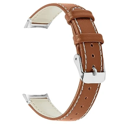 Afbeelding van Echt lederen vervangende horlogeband voor Fitbit Inspire 2 / 3