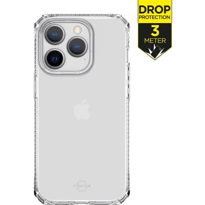 Afbeelding van ITSkins SpectrumClear R Doorzichtig Telefoonhoesje geschikt voor Apple iPhone 14 Pro Hoesje Flexibel TPU Backcover Shockproof Transparant