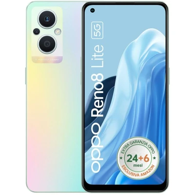 Afbeelding van OPPO Reno 8 Lite Zilver met Youfone abonnement onbeperkt bellen + 30000 MB 4G+