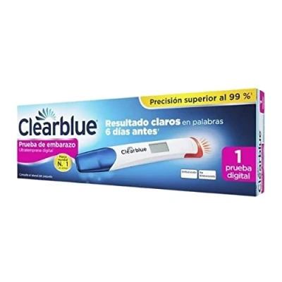 Afbeelding van Clearblue Ultravroege digitale zwangerschapstest (10 mIU/ml), geen test kan je zoveel vooruit laten zien 1