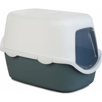 Afbeelding van Kerbl Kattentoilet Cathy met Deur Blauw